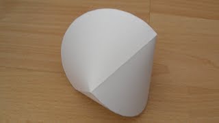 Paper Sphericon Tutorial [upl. by Rednaxela]