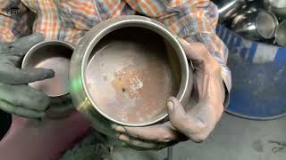 How to make tea kettle in local industry [upl. by Anitsim]