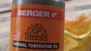 Berger Tarpin Oil  Berger Premium GP [upl. by Zoie584]