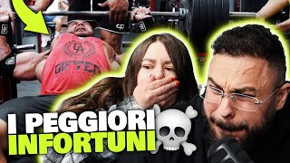 REAGISCO AI TOP 10 PEGGIORI INFORTUNI [upl. by Keele34]