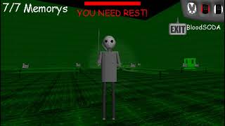 Baldis Basics Memory Edition 143 Port  Horror mod [upl. by Gnen849]