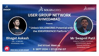 Unlock SolidWorks Power with the 3D Experience Platform Ahmedabad SolidWorks User Group [upl. by Niwde]