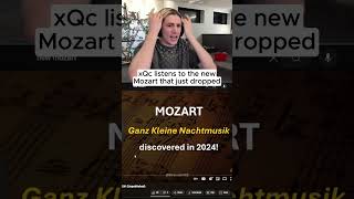 xQc listens to the new Mozart song🤣 [upl. by Leff601]