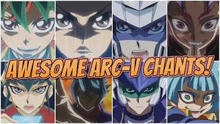 YuGiOh ArcV 20 AWESOME SUMMON CHANTS YGO Anime [upl. by Esenwahs880]