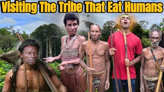 Visiting Tribe that Eat Humans  The Tree People of Papua Indonesia [upl. by Vanya182]