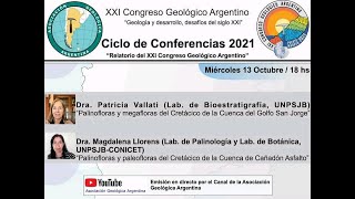 Ciclo de conferencias del Relatorio del XXI CGA Palinofloras y paleofloras [upl. by Elocn]