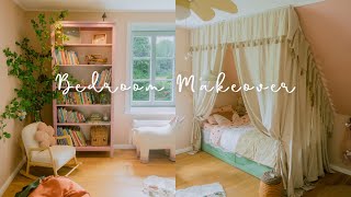 107 DIY Kid Bedroom Makeover  Colorful Attic Room  Decoration Ideas [upl. by Yral]