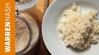 How to cook Rice perfectly  60 second Vid  Cooking tips by Warren Nash [upl. by Aleihs]