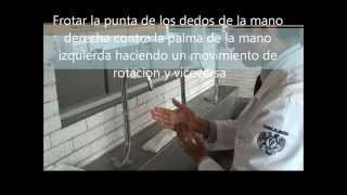 Higiene de Manos WHOOMS Hands hygiene [upl. by Hnib857]