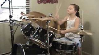 The Beatles quotBirthdayquot a Drum Cover By Emily [upl. by Draillih]