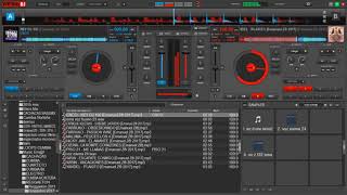 MEZCLANDO REGGAETON  VIRTUAL DJ 8 [upl. by Arocat]