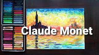 Artisticus 85  Claude Monet ⭐ San Giorgio Maggiore at Dusk  ART Reproduction 2021 [upl. by Nahgam]