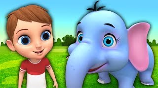 Hathi Dada  हाथी दादा  Hindi Rhymes For Babies  Hindi Balgeet  Little Treehouse India [upl. by Notnilk]