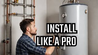 DIY Gas Water Heater Installation EASY [upl. by Ila]