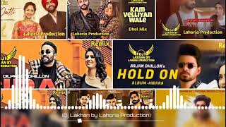 New Dhol Mashup 2022  New Punjabi Song  Dj Remix Collection  lahoria production [upl. by Llekim]