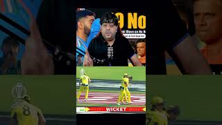 A heartstopping moment as Rohit Sharmas innings came to an end against Australia in the Final 💔 [upl. by Niamrej]