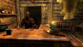 Skyrim Get 100 speech skill in 5 minutes [upl. by Ainezey]