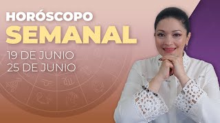 HORÓSCOPO SEMANAL  19 DE JUNIO AL 25 DE JUNIO  KATIUSKA ROMERO [upl. by Phalan]