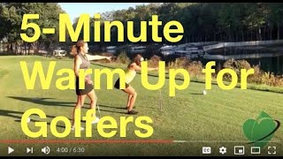 PreRound Warm Up Routine for GolfersImprove Your Golf and Fitness with Cardiogolf [upl. by Andrien318]