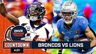 Can Sean Payton amp the Denver Broncos get a win vs the Detroit Lions amp get closer to the playoffs [upl. by Ennad]