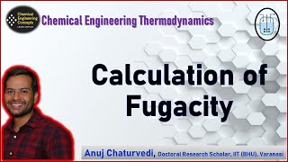 Methods of Fugacity Calculation  Solution Thermodynamics  Chemical Engineering [upl. by Vin569]