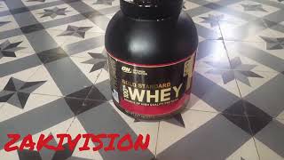 Gold standard 100 whey protéine AVIS [upl. by Skerl]