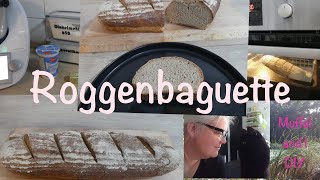 saftiges Roggenbaguette in Kältegärung [upl. by Rehpotsirhcnhoj234]