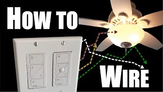 How to Wire a Fan with Two Switches [upl. by Liederman510]