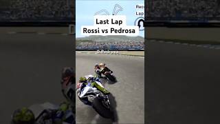 Rossi vs Pedrosa last lap motogp playstation2 ps2 gamemotogp pedrosa rossi playstation viral [upl. by Amme634]