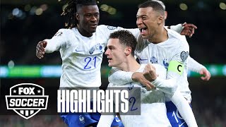 Ireland vs France Highlights  UEFA European Qualifiers [upl. by Mischa109]