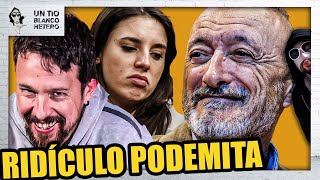 ARTURO PÉREZREVERTE DEJA en RIDÍCULO a PABLO IGLESIAS E IRENE MONTERO SE RIDICULIZA SOLA  UTBED [upl. by Osber]