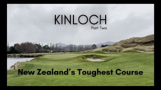 The Kinloch Club  New Zealands Toughest Course Back Nine [upl. by Itin]