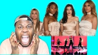 FIFTH HARMONY quotPEOPLES CHOICE AWARDSquot REACTION [upl. by Thomajan]