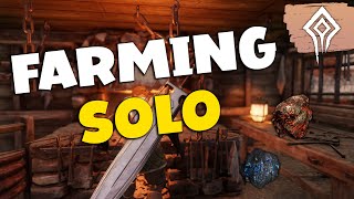 New World  Orichalcum Ore Best Solo Mining  Farming Route Patch 17 amp Beyond [upl. by Frulla]