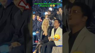 Dont know why they all are laughing ❓ rosé brunomars treasure fypシ [upl. by Ahsemac]