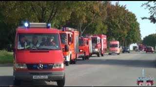 KatSÜbung Wiesbaden  Amoklauf in Schule mit MANV  Einsatzfahrten Rettungskräfte Wiesbaden [upl. by Parks]