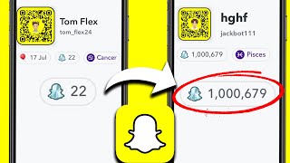 How to Increase Snapscore FAST on Snapchat 2024 [upl. by Rehnberg956]