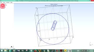 FEM Meshing Tool How to generate mesh for cantilever shaft using gmsh [upl. by Bolling]