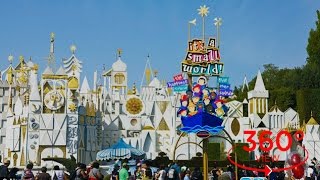 Disney in 360°  Its A Small World at Disneyland in 360  VR HD [upl. by Naima]