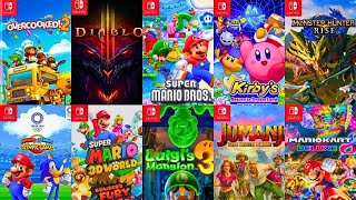 Top 20 Best Games For 4 PLAYER or MORE For NINTENDO SWITCH 2024 [upl. by Soma]