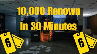 How To Get Renown Fast Rainbow Six Siege [upl. by Shanney992]