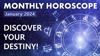 Monthly Horoscope  January 2024 [upl. by Waltner]