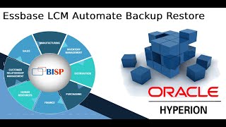 Essbase LCM Automate Backup Restore  Hyperion LCM  Essbase Backup and Recovery [upl. by Gisella]