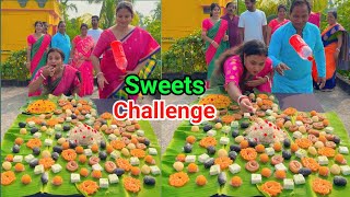 Eat Unlimited Bengali Sweets Diwali Special Funny Challenge Video [upl. by Sprague]