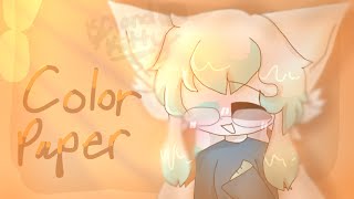 Color paper  animation meme Happy Thanksgiving [upl. by Nylatsyrc]