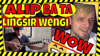 RapperSinger REACTS❗AlipBaTa LINGSIR WENGIacoustic version [upl. by Wildermuth]