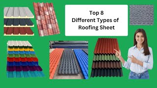 TOP 8 TYPES OF ROOFING SHEETS IN BANGALORE [upl. by Ojytteb]