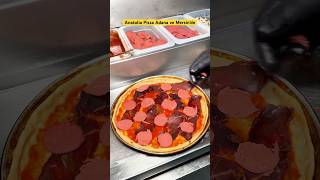 Anatolia Pizza’da Pastırmalı Pizza Yedik food reklam [upl. by Ardnnaed]