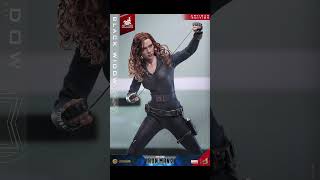 Hot toys Iron Man 2  16th scale Black Widow Collectible Figure Artisan Edition [upl. by Furnary]