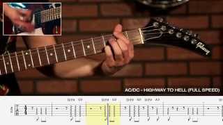 How to Play quotHighway to Hellquot by ACDC  Legendary Riff 13 [upl. by Infeld]